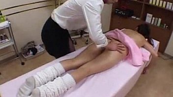 best of Massage from inside schoolgirl therapist gets