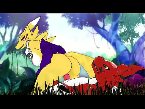 Cricket reccomend digimon riding fuck renamon