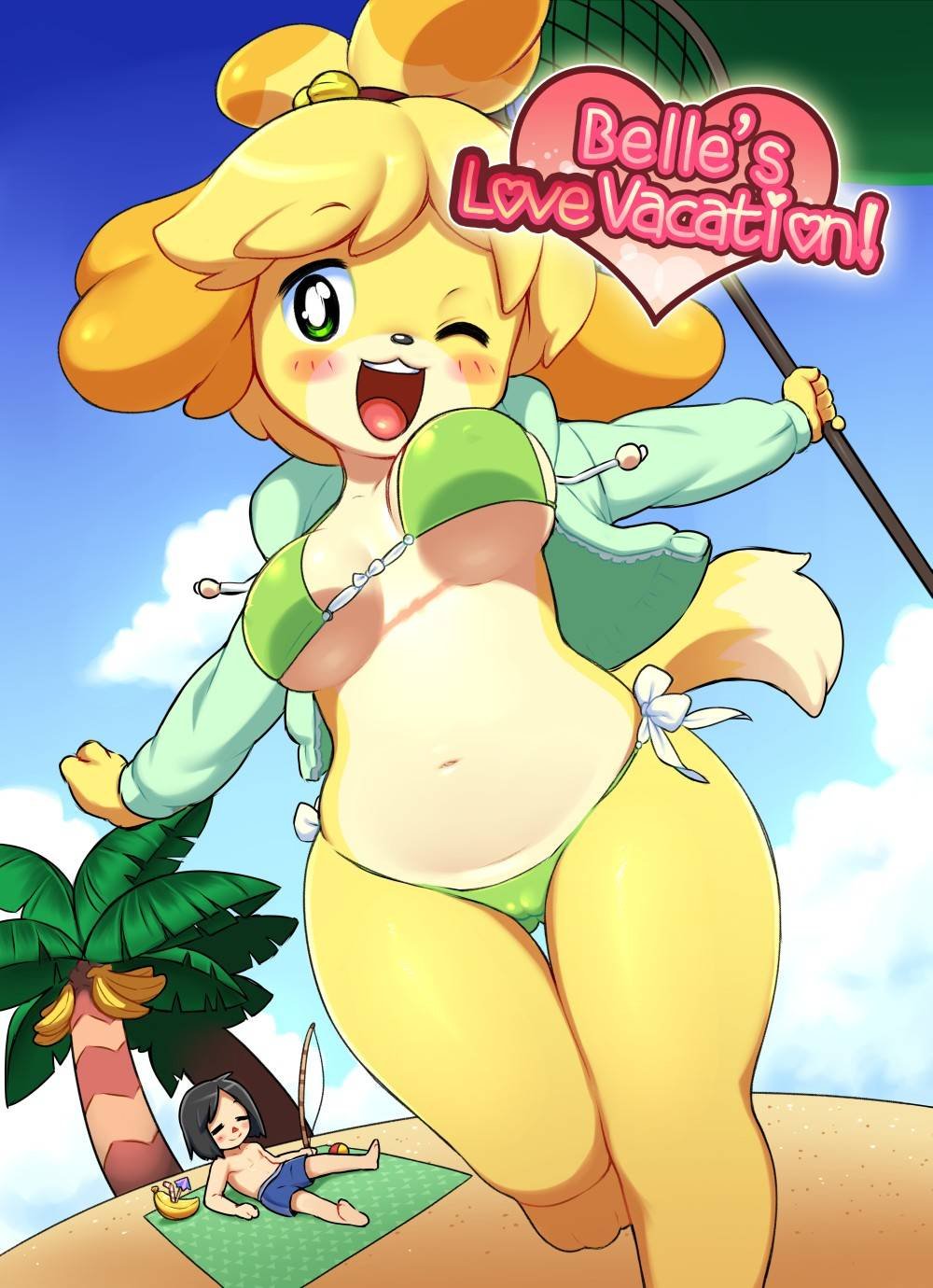 Isabelle an1mal crossing animation