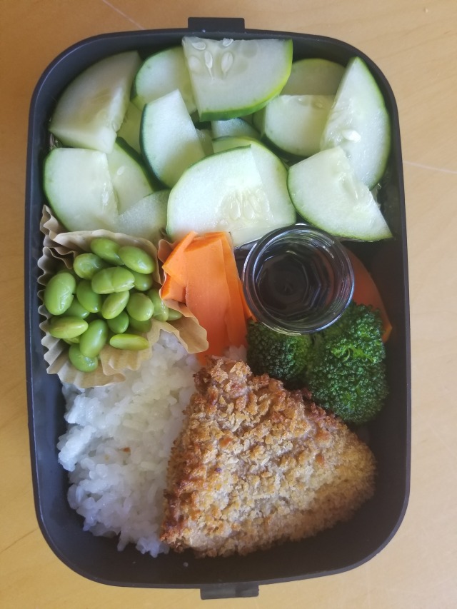 Princess recommendet bento with multiple yummy steaming