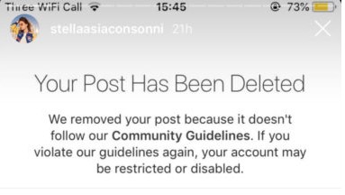Snapdragon reccomend instagram pics deleted
