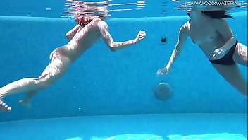 best of Under water pool teen