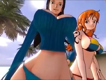 Space G. recommend best of waifu  nico robin titfuck