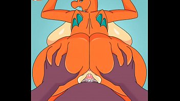 Local Pokemon trainer gets cucked and fisted by Mega Charizard X.