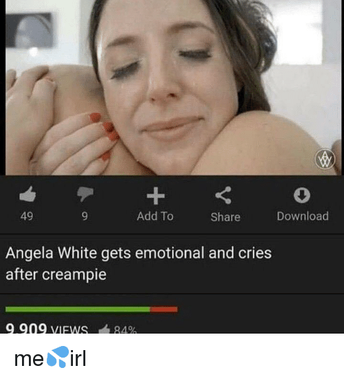 Aqua reccomend angela white gets cries after