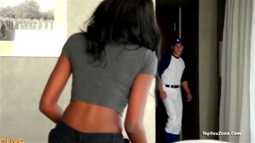 College baseball star fucks black chick