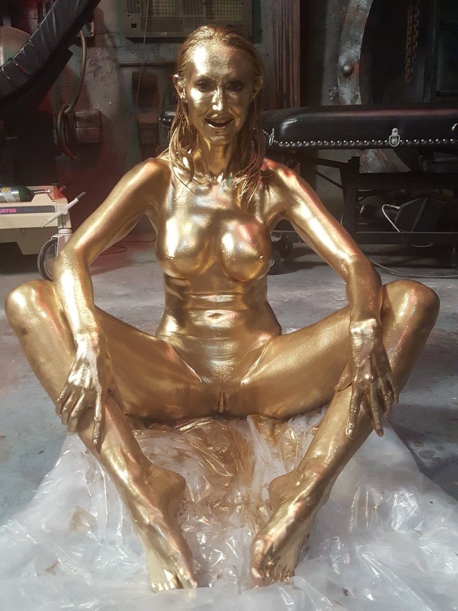 Cherry P. reccomend milf gold paint ending with silver