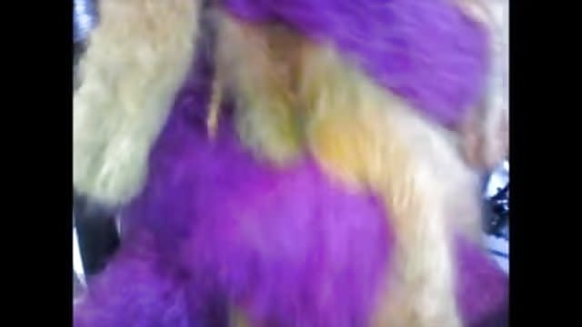Ki-No-Wa reccomend fluffy purple mohair handjob