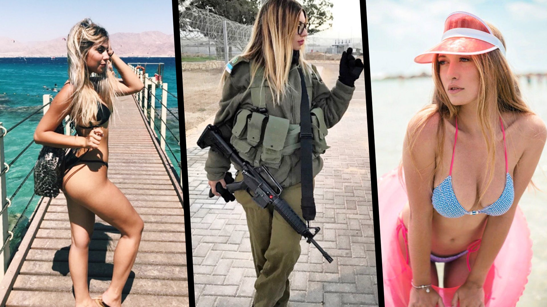 Israeli female soldier naked