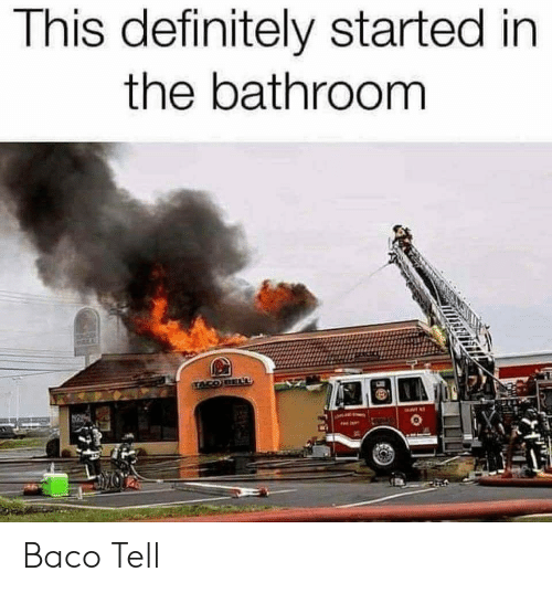 best of Bathroom taco bell